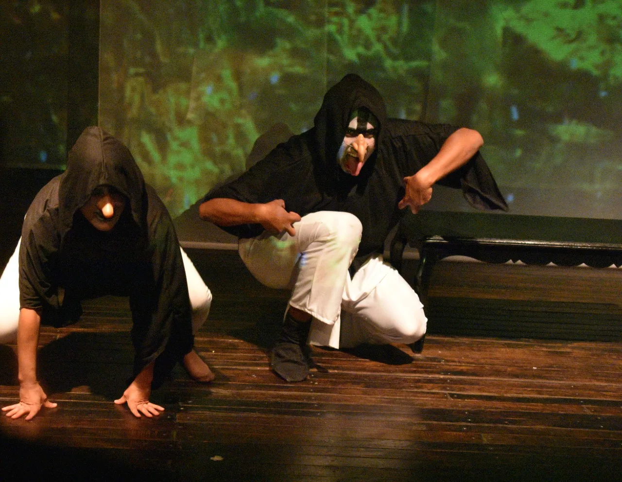 Composición escénica en La tradición del Chapín