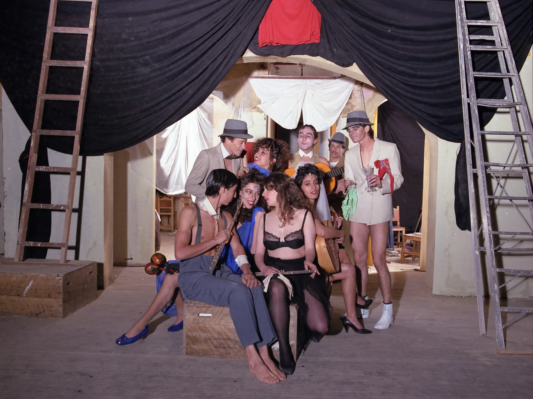 Escena de circo de La incertidumbre del amor